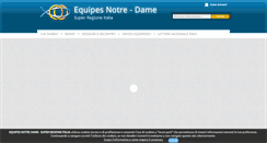 Desktop Screenshot of equipes-notre-dame.it