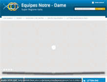 Tablet Screenshot of equipes-notre-dame.it